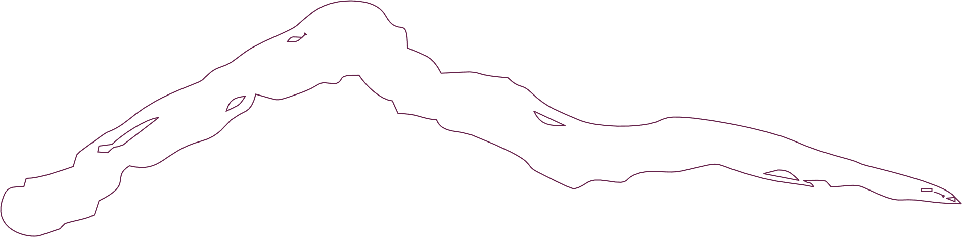 Hillside mountain icon