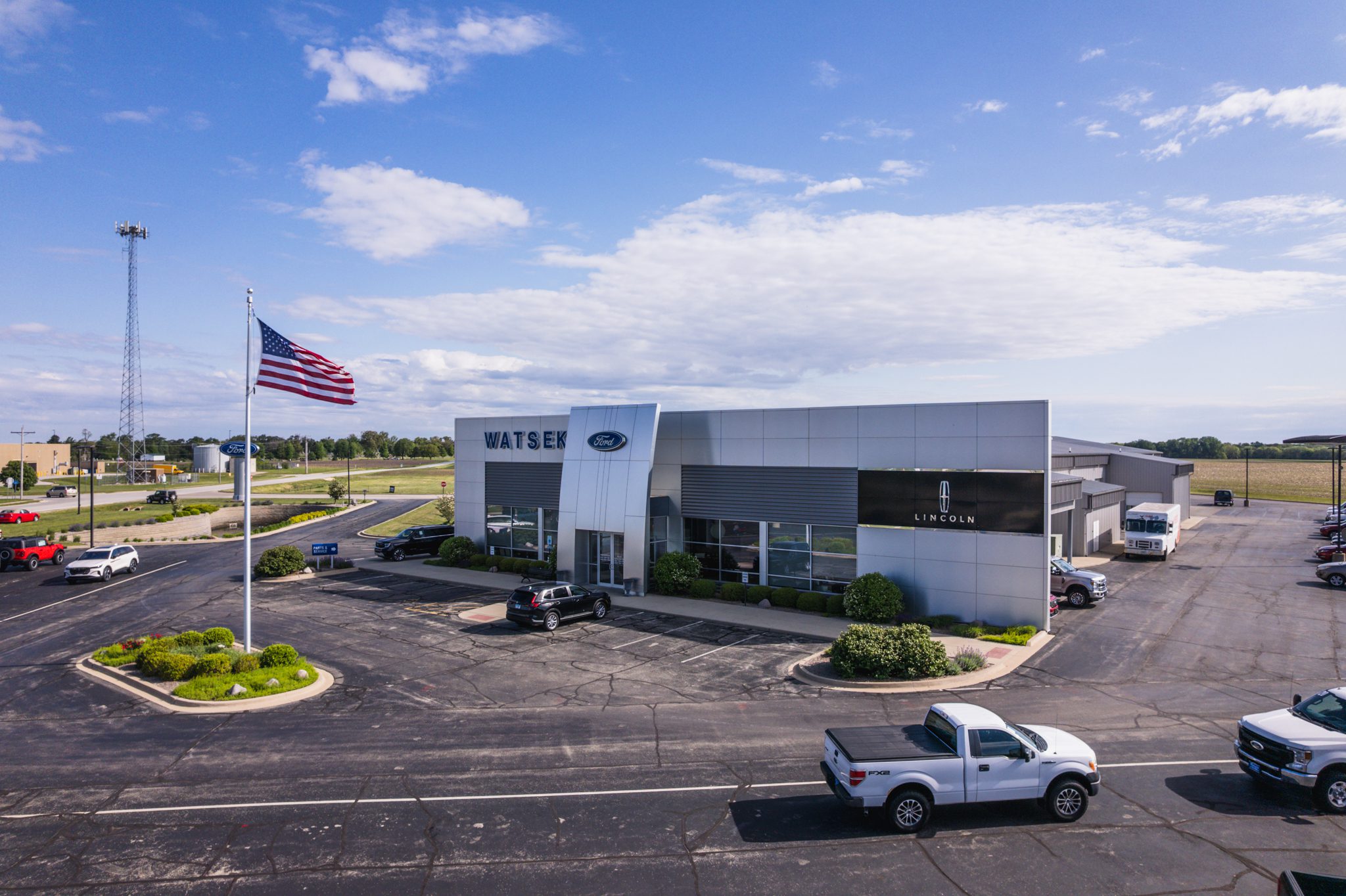 Watseka ford with addition